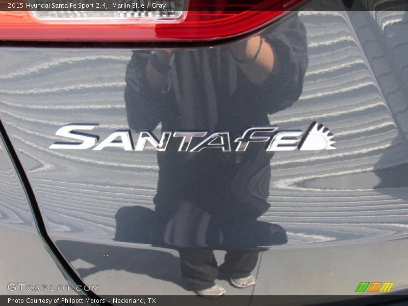 Marlin Blue / Gray 2015 Hyundai Santa Fe Sport 2.4