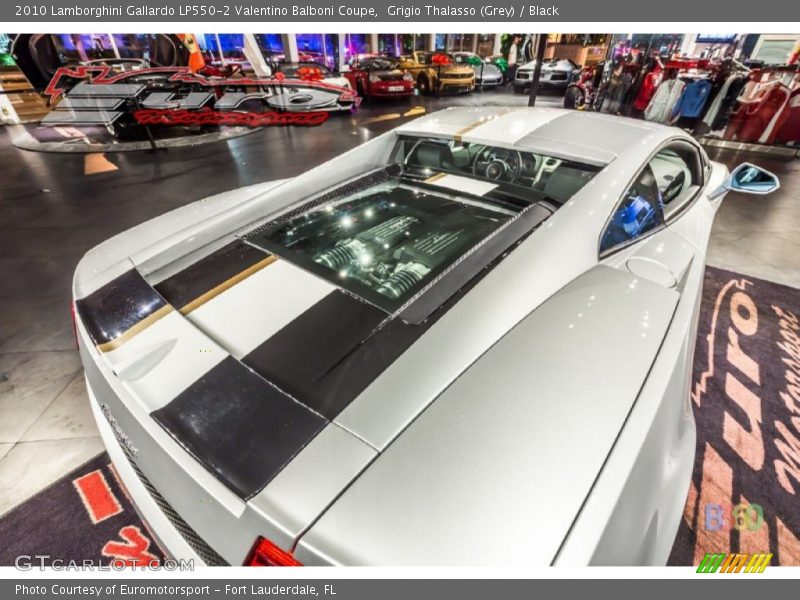 Grigio Thalasso (Grey) / Black 2010 Lamborghini Gallardo LP550-2 Valentino Balboni Coupe