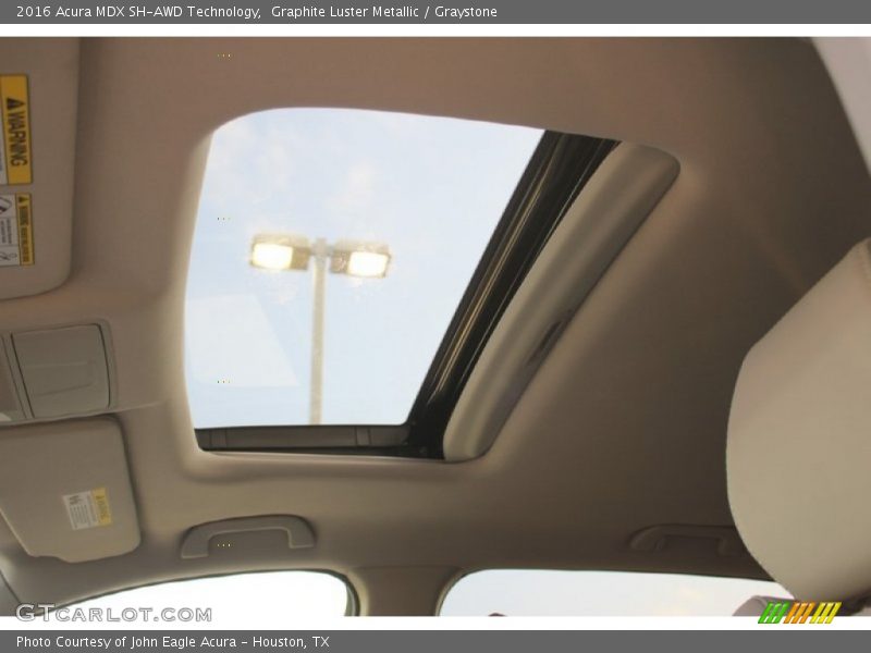 Graphite Luster Metallic / Graystone 2016 Acura MDX SH-AWD Technology