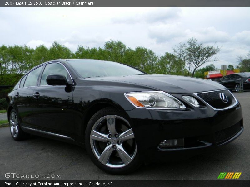 Obsidian Black / Cashmere 2007 Lexus GS 350