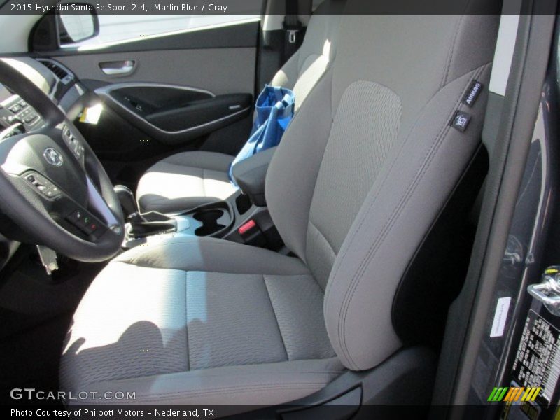 Marlin Blue / Gray 2015 Hyundai Santa Fe Sport 2.4
