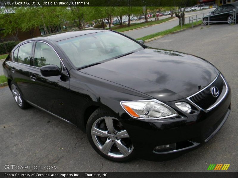 Obsidian Black / Cashmere 2007 Lexus GS 350