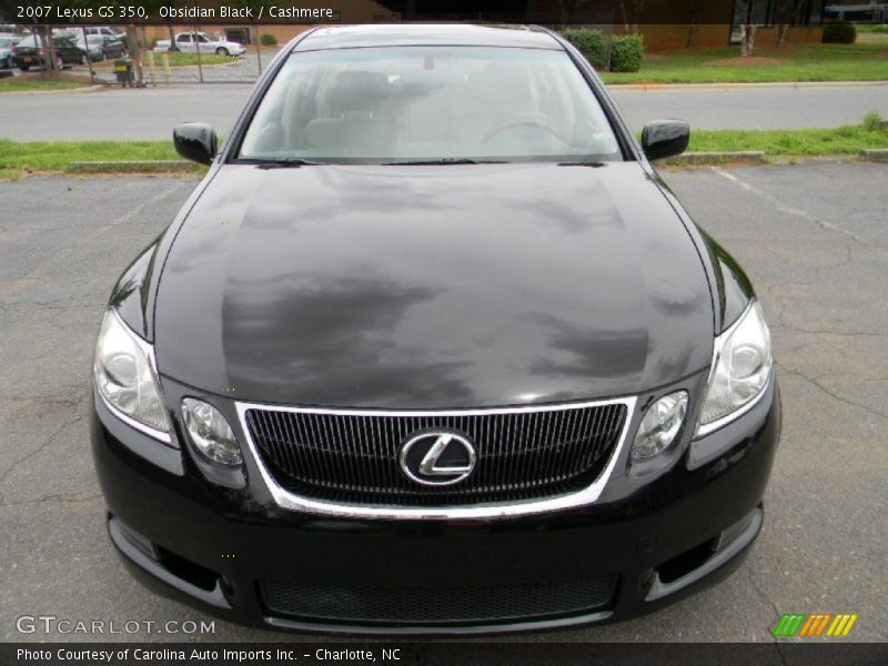 Obsidian Black / Cashmere 2007 Lexus GS 350