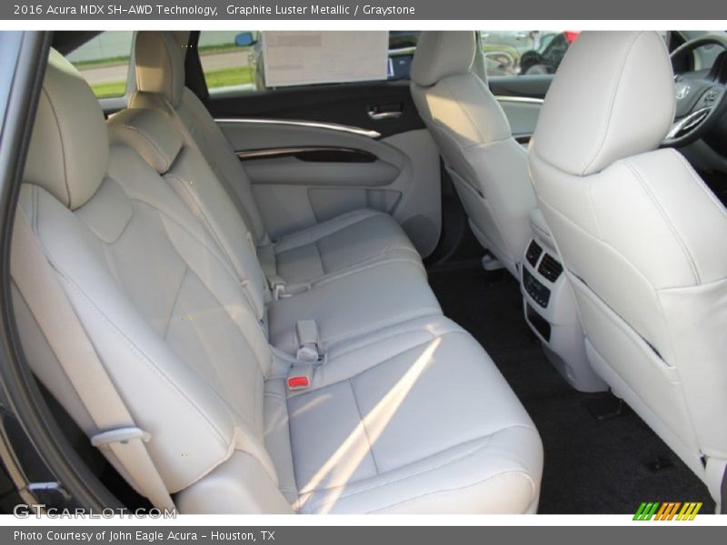 Graphite Luster Metallic / Graystone 2016 Acura MDX SH-AWD Technology