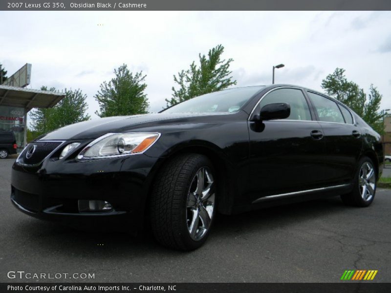 Obsidian Black / Cashmere 2007 Lexus GS 350