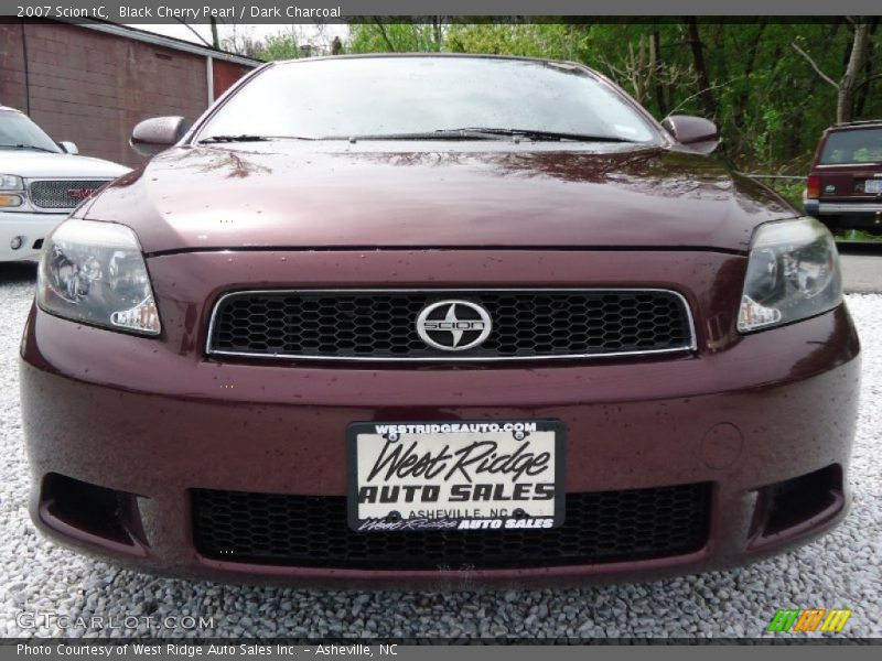 Black Cherry Pearl / Dark Charcoal 2007 Scion tC