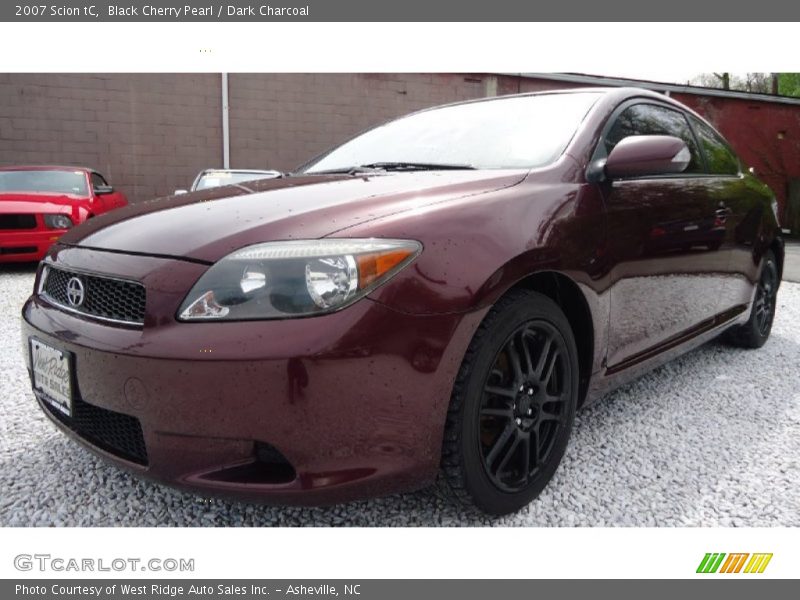 Black Cherry Pearl / Dark Charcoal 2007 Scion tC