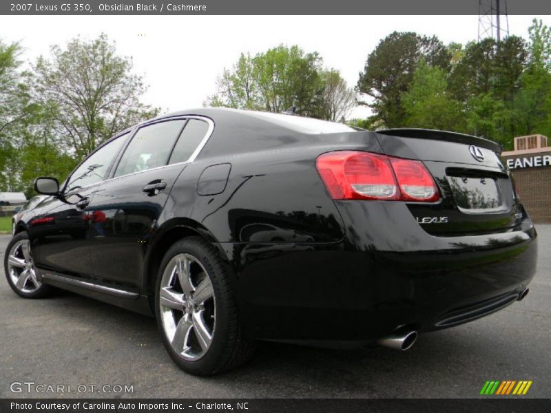 Obsidian Black / Cashmere 2007 Lexus GS 350