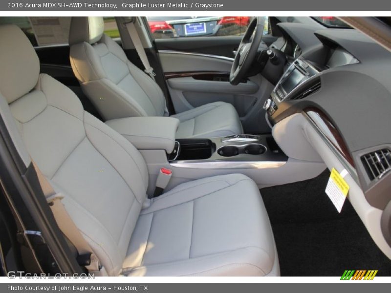 Graphite Luster Metallic / Graystone 2016 Acura MDX SH-AWD Technology