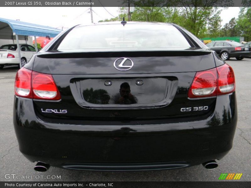 Obsidian Black / Cashmere 2007 Lexus GS 350