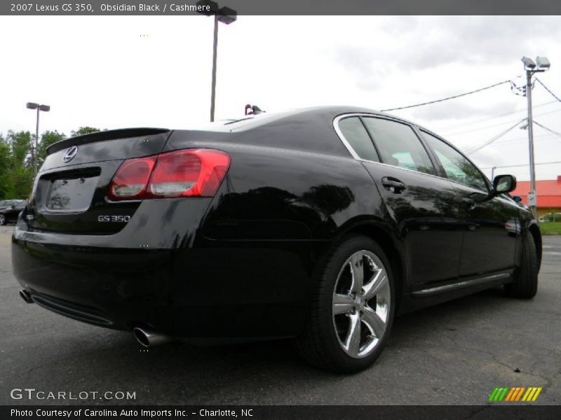 Obsidian Black / Cashmere 2007 Lexus GS 350