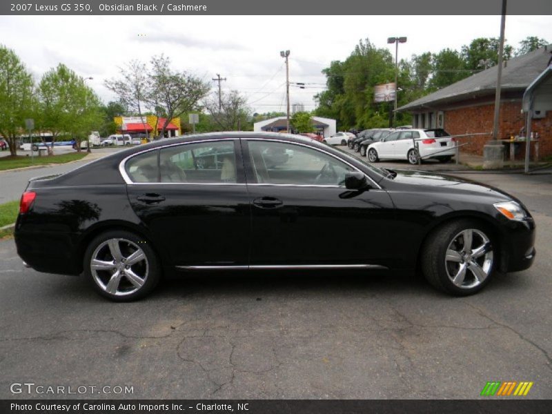 Obsidian Black / Cashmere 2007 Lexus GS 350