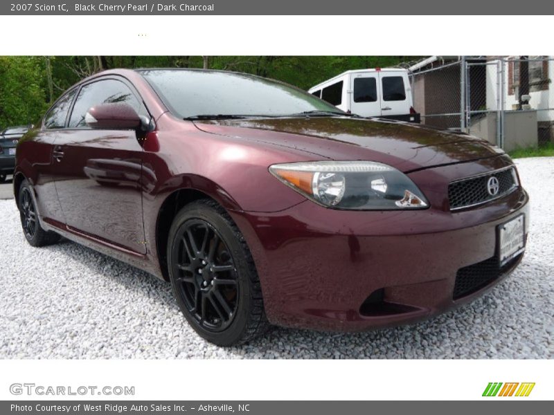 Black Cherry Pearl / Dark Charcoal 2007 Scion tC