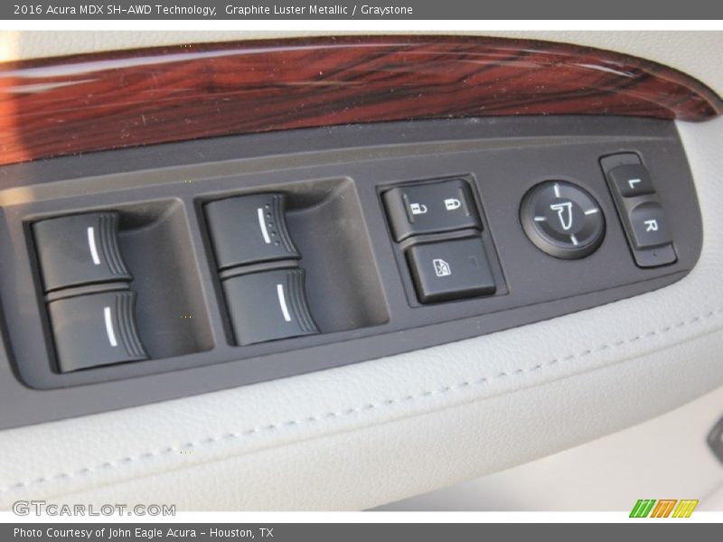 Graphite Luster Metallic / Graystone 2016 Acura MDX SH-AWD Technology