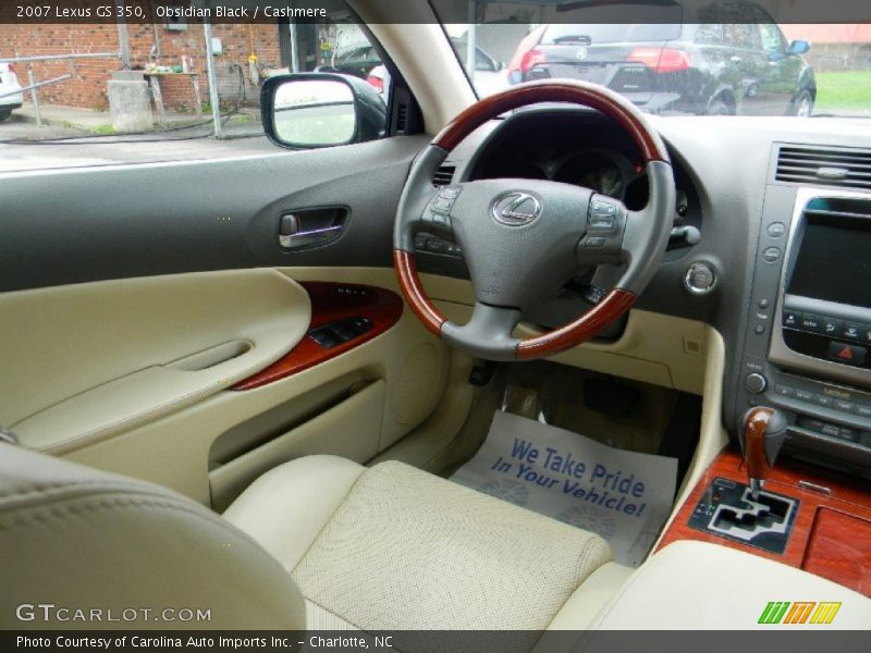 Obsidian Black / Cashmere 2007 Lexus GS 350