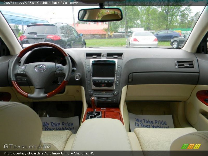 Obsidian Black / Cashmere 2007 Lexus GS 350