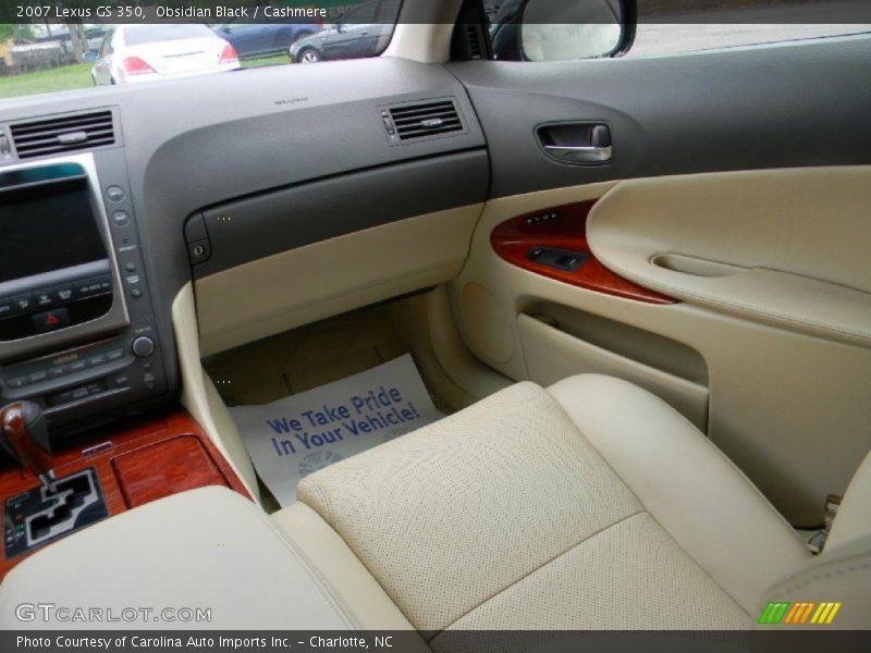 Obsidian Black / Cashmere 2007 Lexus GS 350