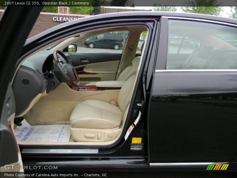 Obsidian Black / Cashmere 2007 Lexus GS 350