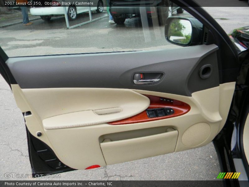 Obsidian Black / Cashmere 2007 Lexus GS 350