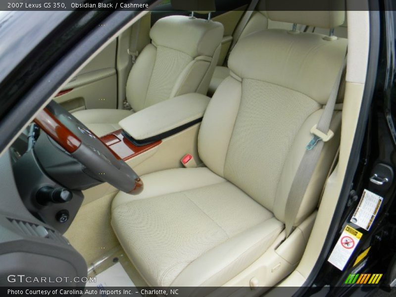 Obsidian Black / Cashmere 2007 Lexus GS 350