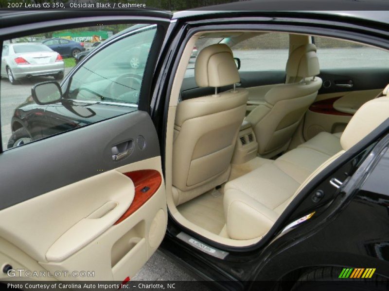 Obsidian Black / Cashmere 2007 Lexus GS 350