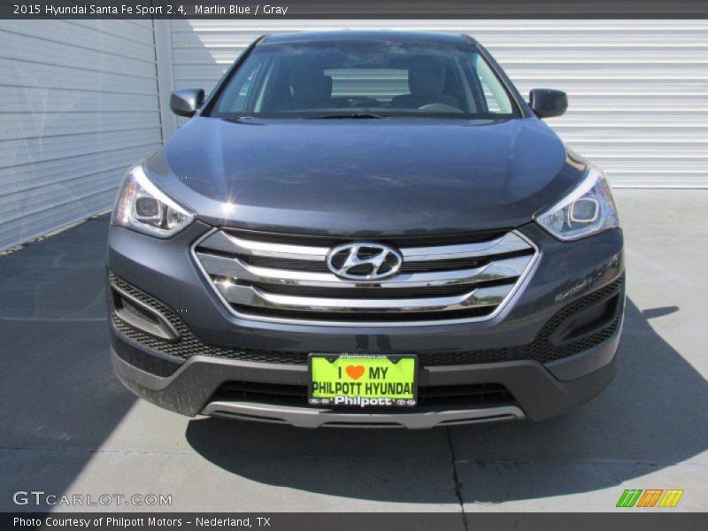 Marlin Blue / Gray 2015 Hyundai Santa Fe Sport 2.4