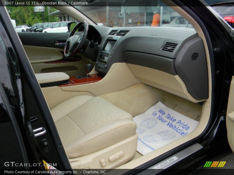Obsidian Black / Cashmere 2007 Lexus GS 350