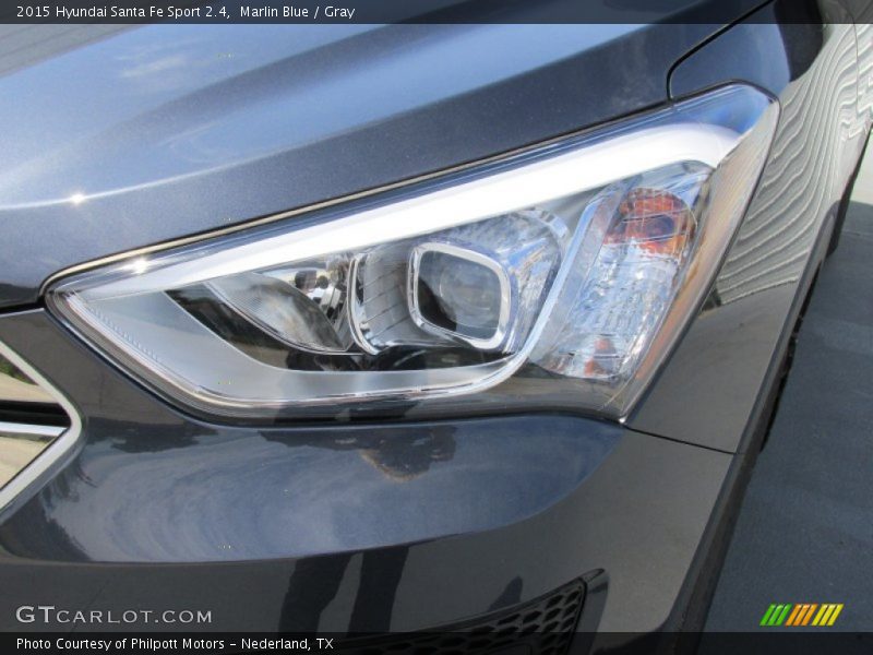 Marlin Blue / Gray 2015 Hyundai Santa Fe Sport 2.4