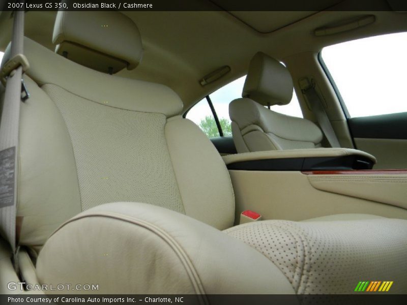 Obsidian Black / Cashmere 2007 Lexus GS 350