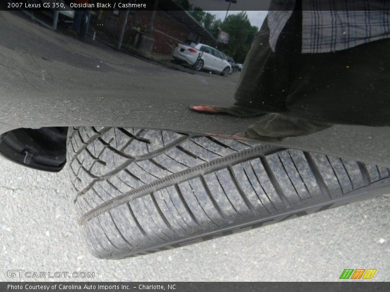 Obsidian Black / Cashmere 2007 Lexus GS 350