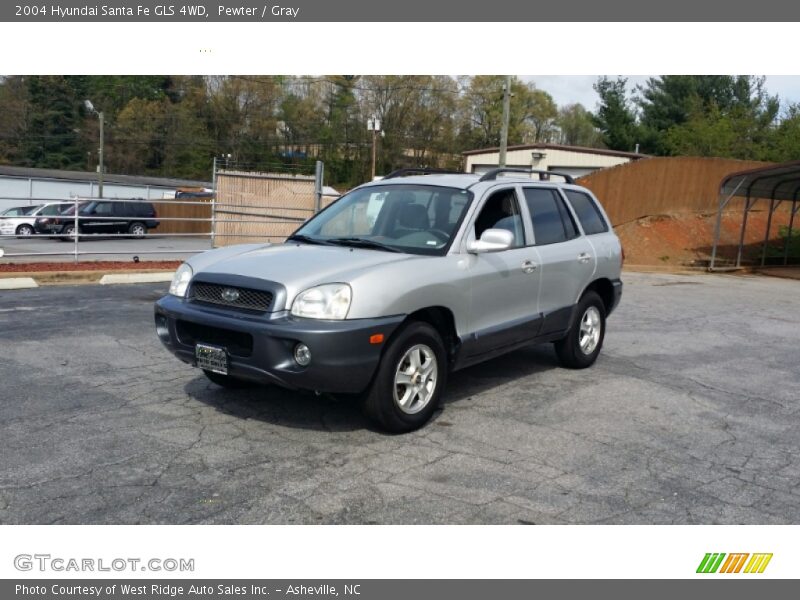 Pewter / Gray 2004 Hyundai Santa Fe GLS 4WD
