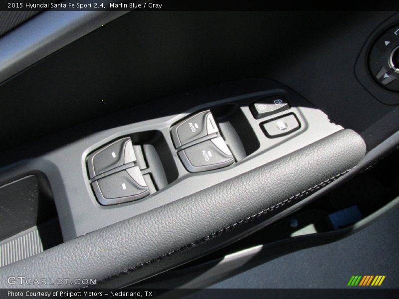 Marlin Blue / Gray 2015 Hyundai Santa Fe Sport 2.4