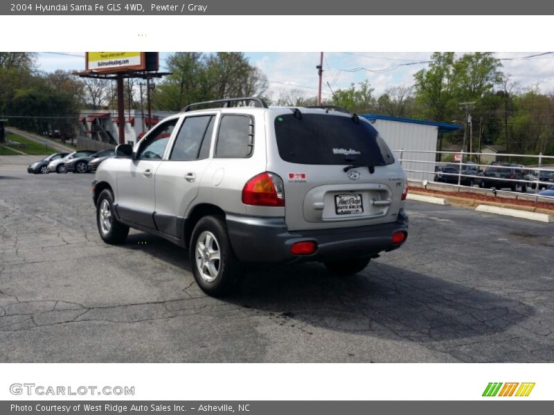 Pewter / Gray 2004 Hyundai Santa Fe GLS 4WD