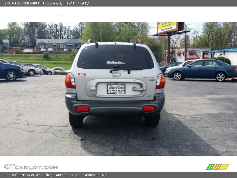 Pewter / Gray 2004 Hyundai Santa Fe GLS 4WD