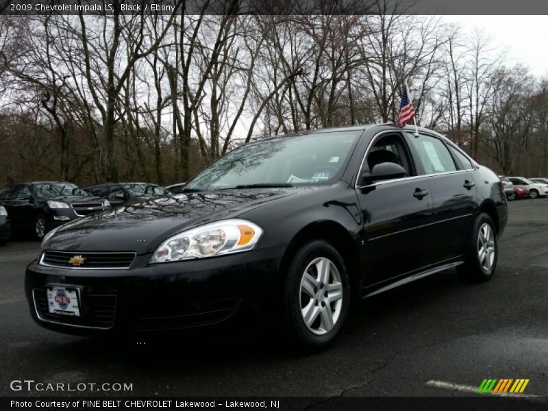 Black / Ebony 2009 Chevrolet Impala LS
