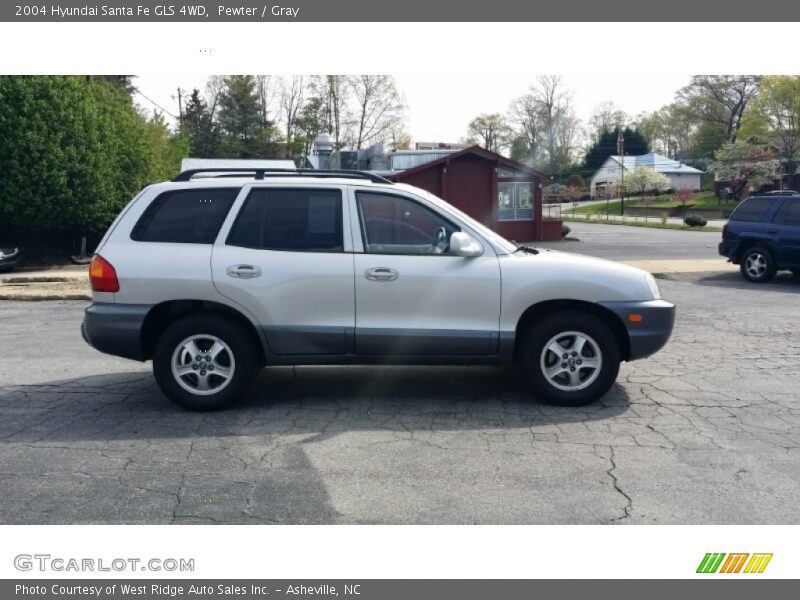 Pewter / Gray 2004 Hyundai Santa Fe GLS 4WD