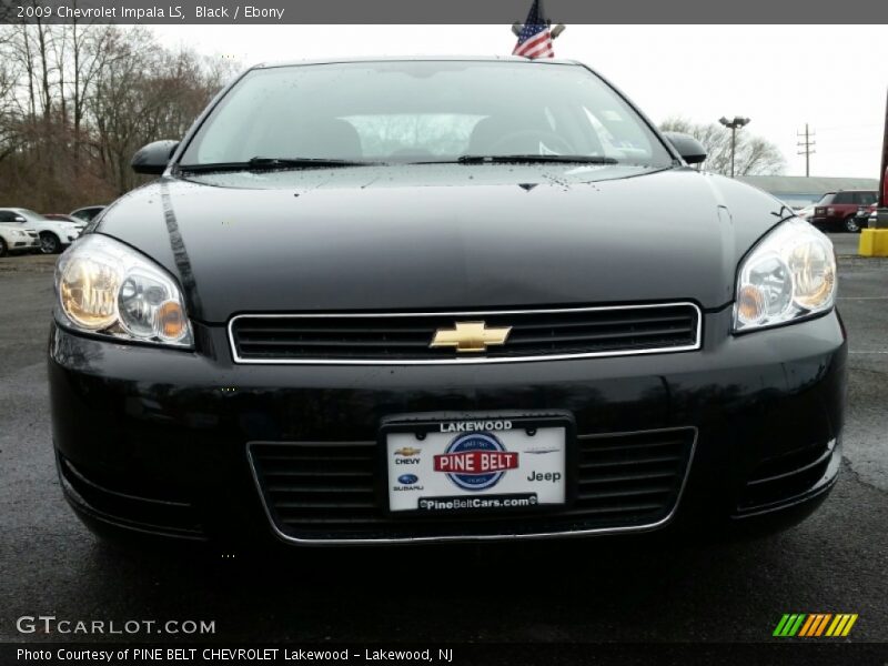 Black / Ebony 2009 Chevrolet Impala LS