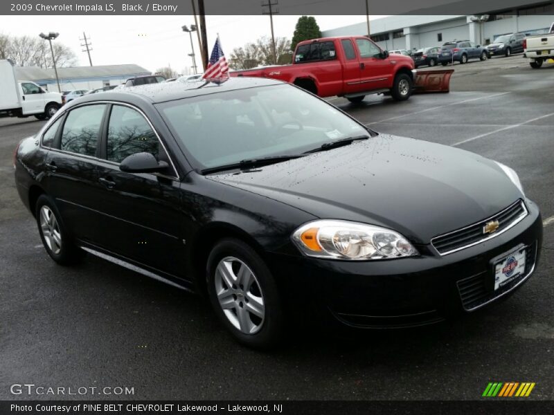Black / Ebony 2009 Chevrolet Impala LS