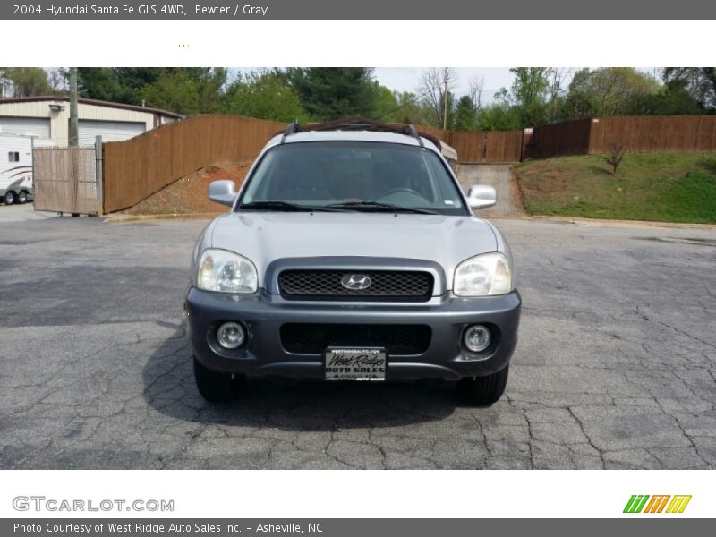 Pewter / Gray 2004 Hyundai Santa Fe GLS 4WD