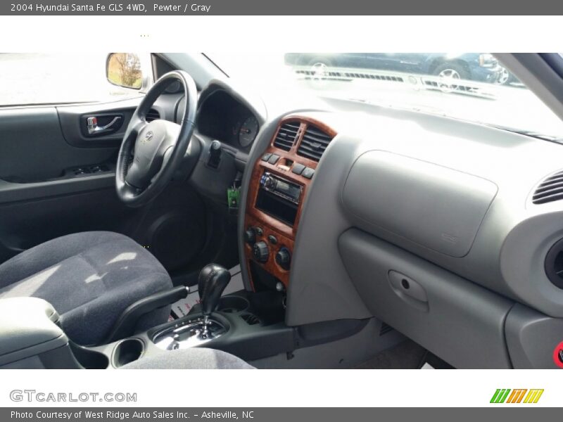 Pewter / Gray 2004 Hyundai Santa Fe GLS 4WD