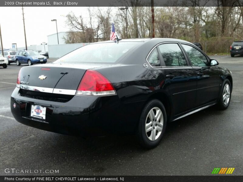 Black / Ebony 2009 Chevrolet Impala LS