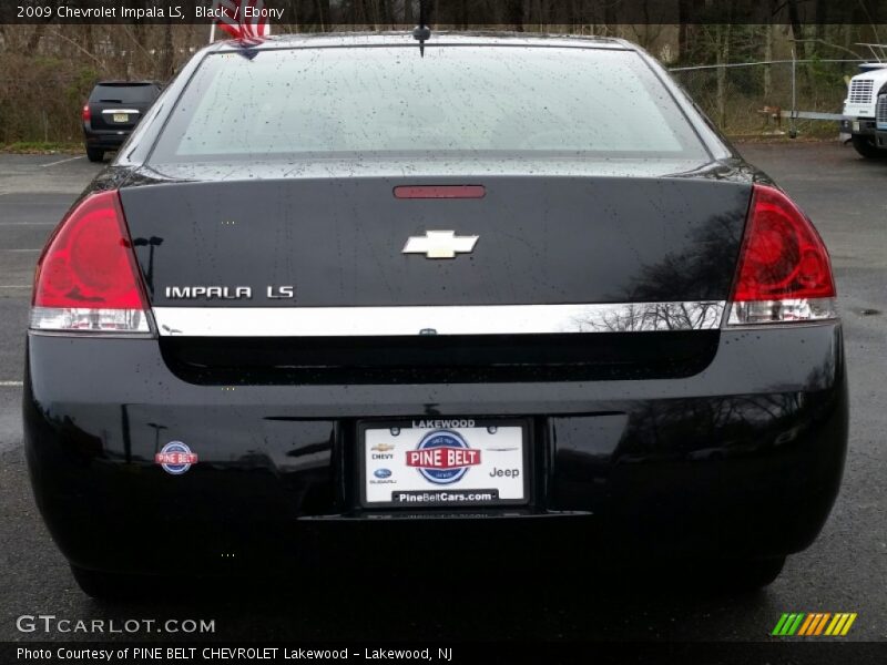 Black / Ebony 2009 Chevrolet Impala LS