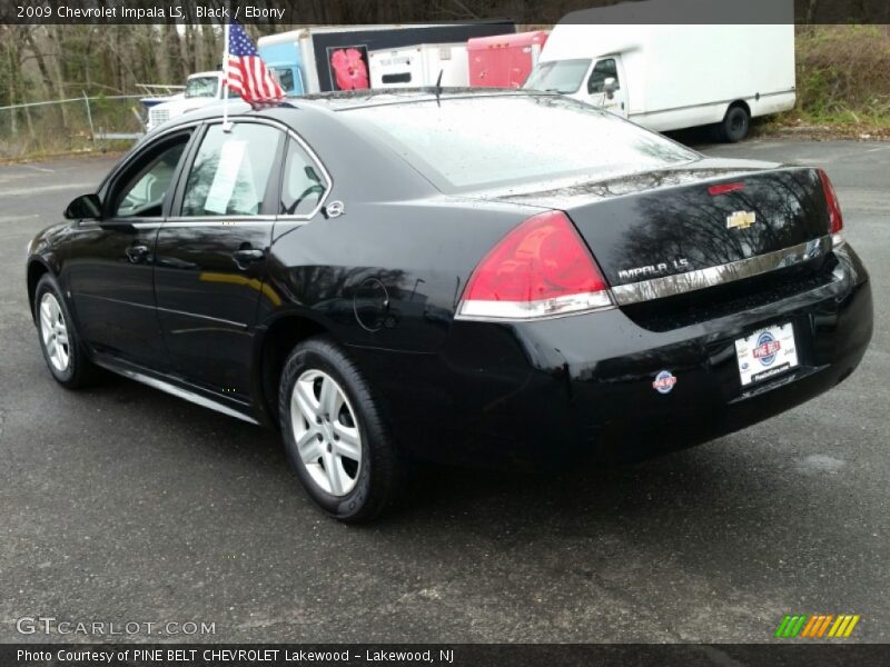 Black / Ebony 2009 Chevrolet Impala LS