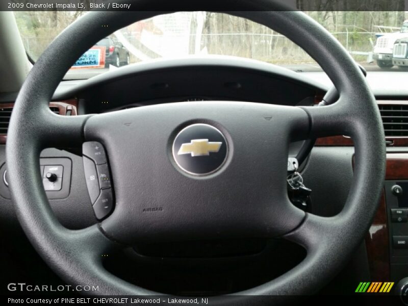 Black / Ebony 2009 Chevrolet Impala LS