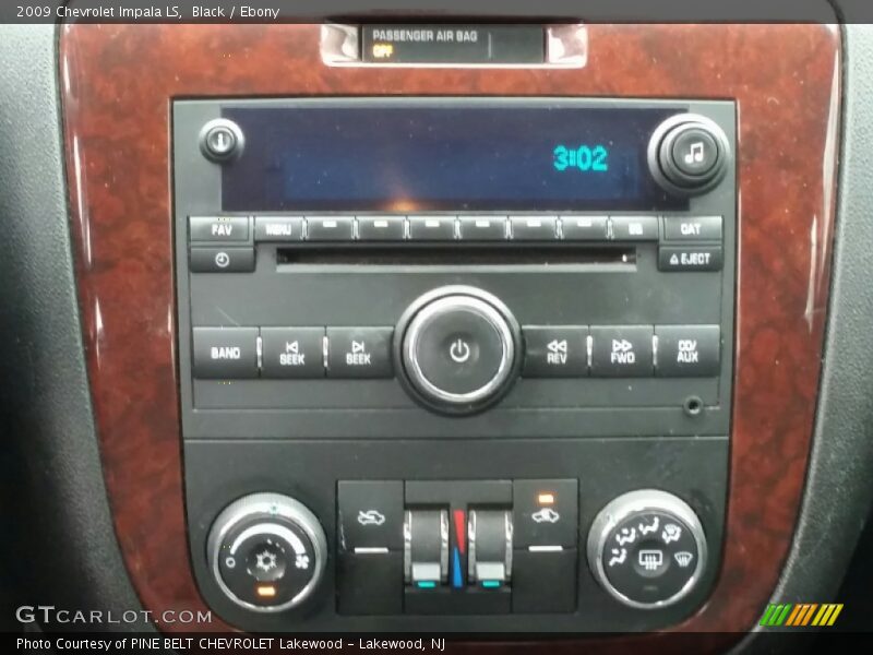 Black / Ebony 2009 Chevrolet Impala LS