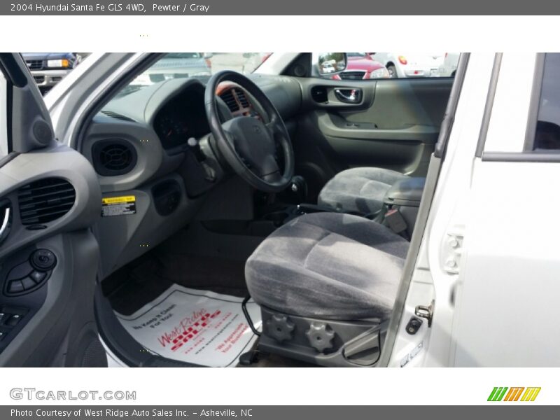 Pewter / Gray 2004 Hyundai Santa Fe GLS 4WD