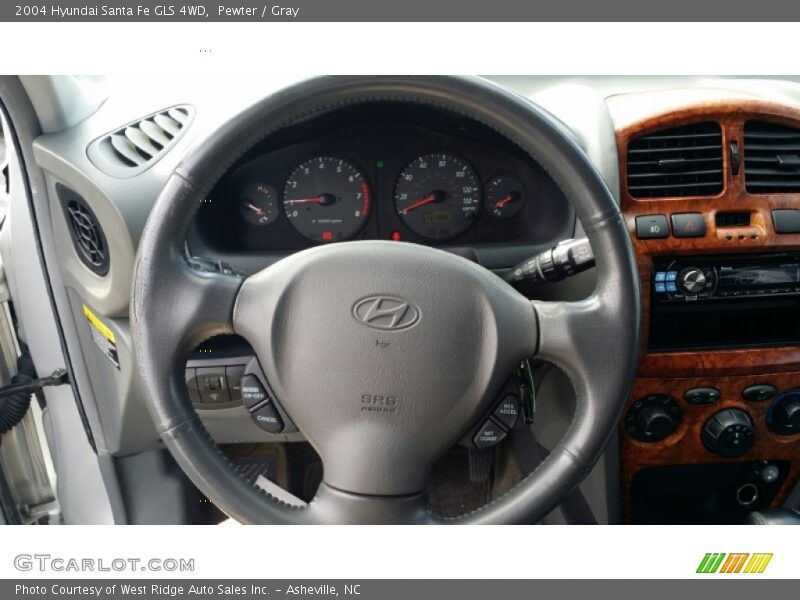 Pewter / Gray 2004 Hyundai Santa Fe GLS 4WD