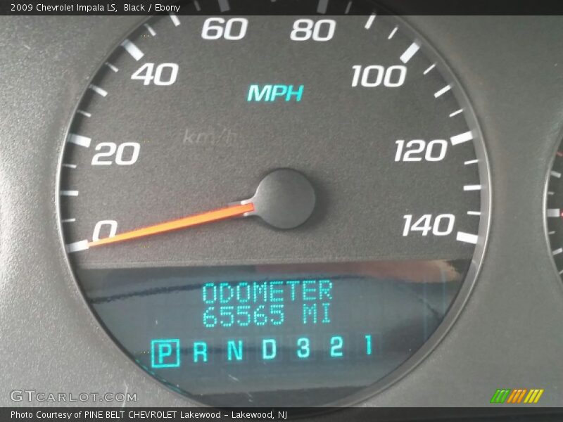Black / Ebony 2009 Chevrolet Impala LS