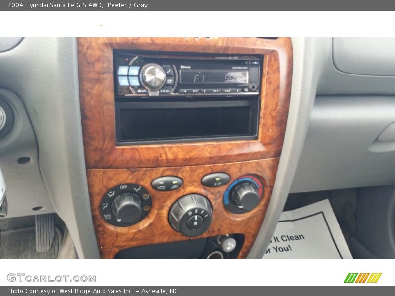 Pewter / Gray 2004 Hyundai Santa Fe GLS 4WD