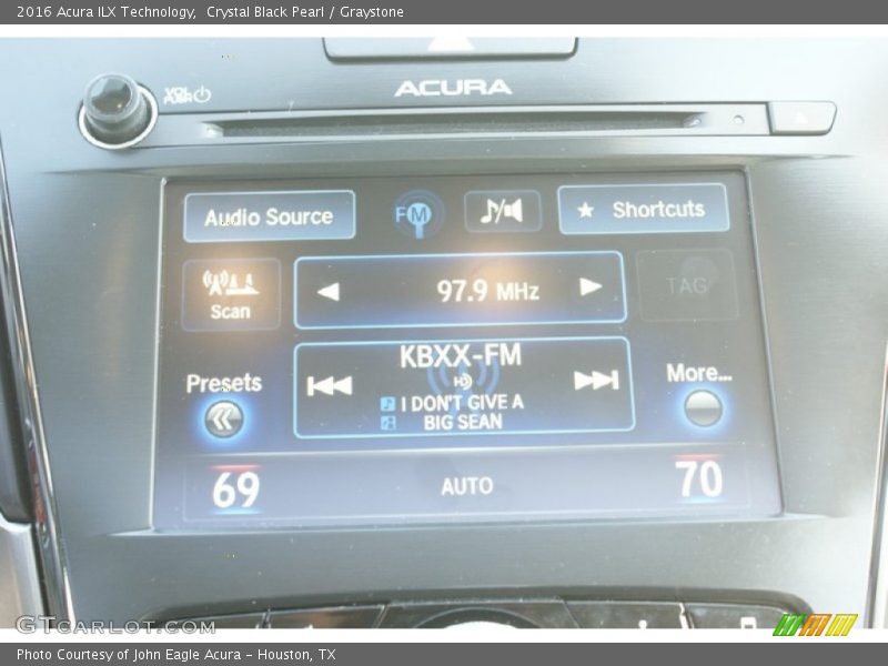 Crystal Black Pearl / Graystone 2016 Acura ILX Technology